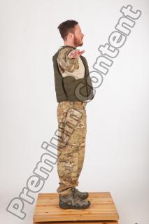 Soldier in American Army Military Uniform 0050